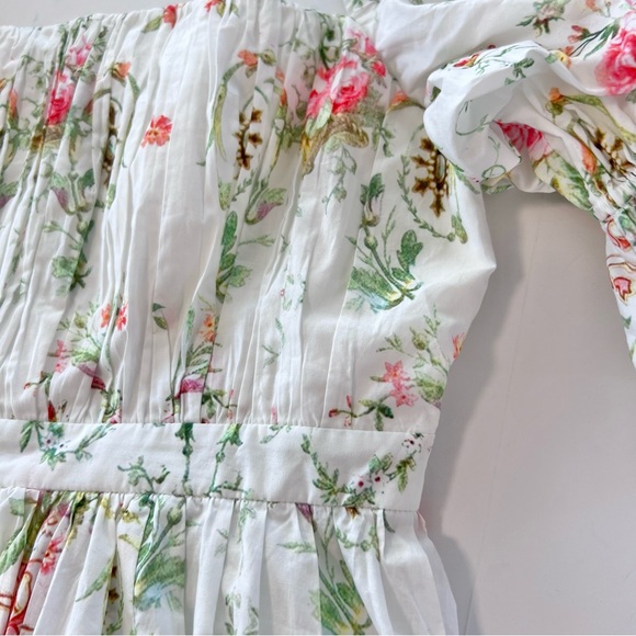 New Maison Amory Romance Galore Maxi Dress in Neon Princess Floral Sz 1X - Picture 10 of 12